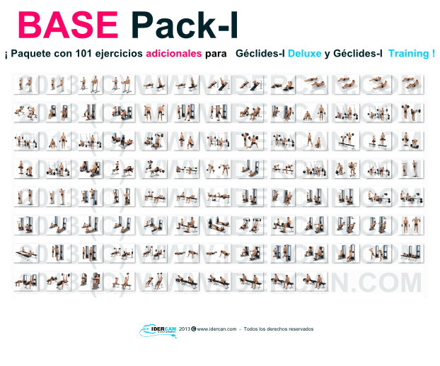 Fitness Plus Pack — muestra de ejercicios